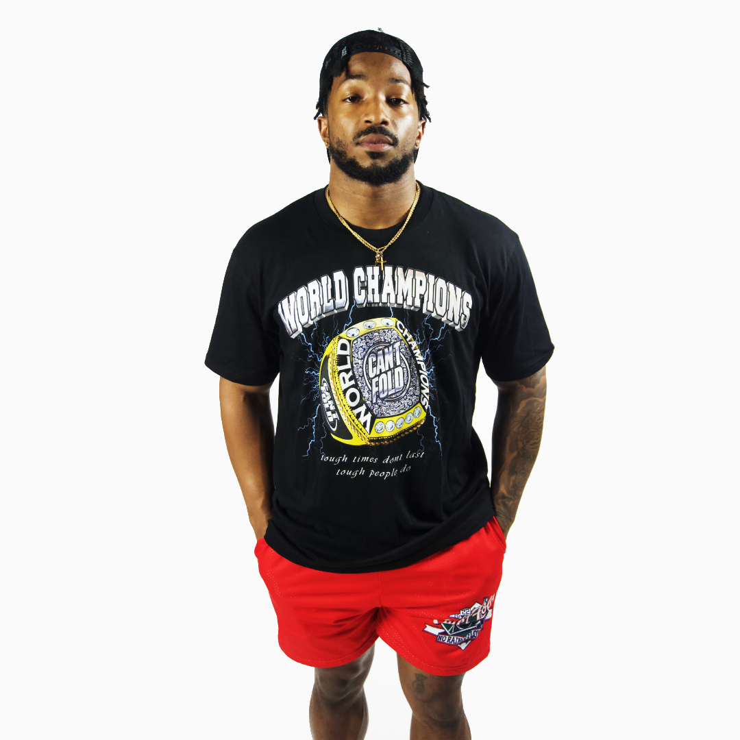 "World Champion" TEE (BLACK)