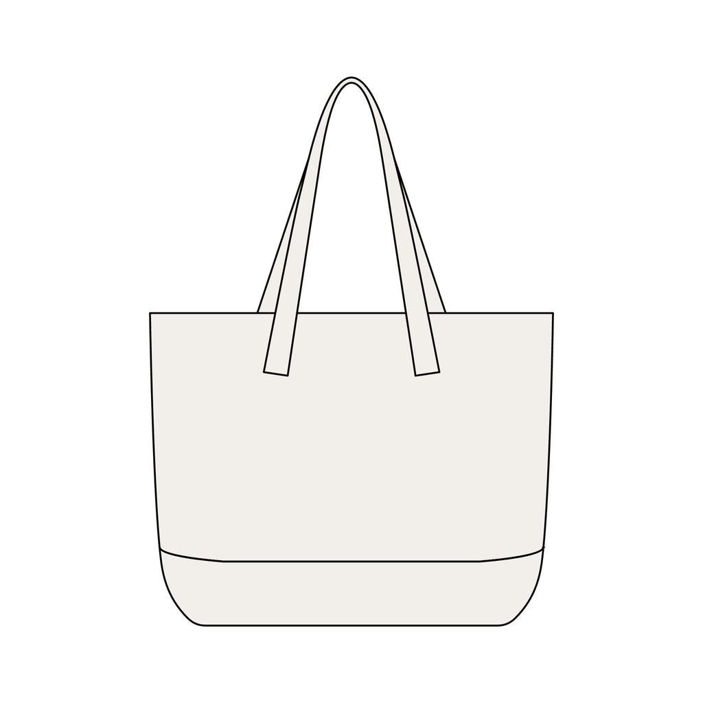 American Zipper Tote Bag