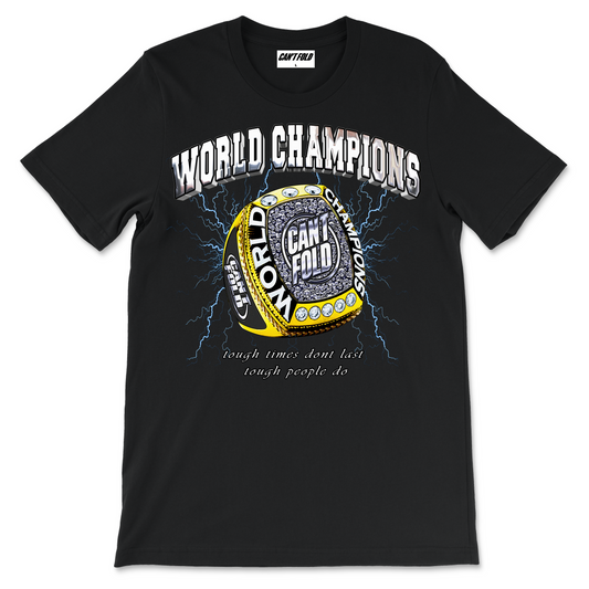 "World Champion" TEE (BLACK)